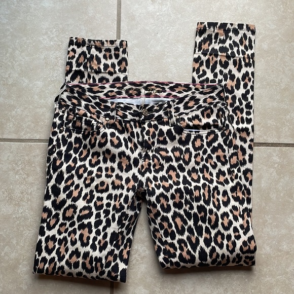 Kate Spade Broome Street leopard jeans - Picture 4 of 6